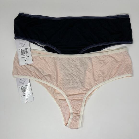 Hanky Panky Thong Panty Womens 2 Pack Size XL Assorted MoveCalm Hi Rise NWT - Picture 4 of 13